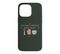 Funny Baking Mental Bake Down Jeu de Mots Coque pour iPhone 14 Pro Max