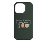 Funny Baking Mental Bake Down Jeu de Mots Coque pour iPhone 15 Pro Max