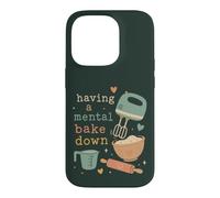 Funny Baking Mental Breakdown Amateur de pâtisserie Coque pour iPhone 14 Pro