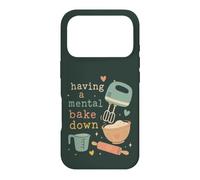 Funny Baking Mental Breakdown Amateur de pâtisserie Coque pour iPhone 17 Pro