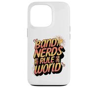 Funny Band Nerds Will Rule The World Cool Musical Nerd Coque pour iPhone 13 Pro
