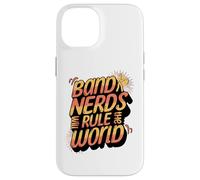 Funny Band Nerds Will Rule The World Cool Musical Nerd Coque pour iPhone 14