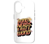 Funny Band Nerds Will Rule The World Cool Musical Nerd Coque pour iPhone 17