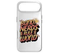 Funny Band Nerds Will Rule The World Cool Musical Nerd Coque pour iPhone Air