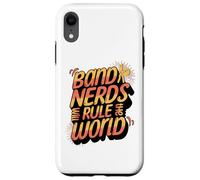 Funny Band Nerds Will Rule The World Cool Musical Nerd Coque pour iPhone XR