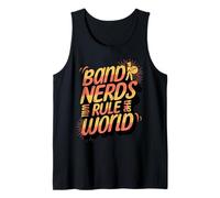 Funny Band Nerds Will Rule The World Cool Musical Nerd Débardeur