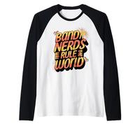 Funny Band Nerds Will Rule The World Cool Musical Nerd Manche Raglan