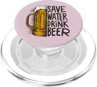 Funny Bar Alcohol Drinking Party Beer Brew Craft Cerveza PopSockets PopGrip pour MagSafe