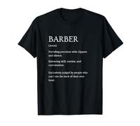 Funny Barber Definition Dictionnaire Sarcastique T-Shirt