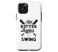 Funny Baseball Batter Batter Swing Hey Game Day Baseball Mom Coque pour iPhone 11 Pro