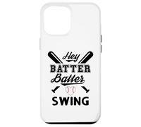 Funny Baseball Batter Batter Swing Hey Game Day Baseball Mom Coque pour iPhone 12 Pro Max