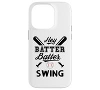 Funny Baseball Batter Batter Swing Hey Game Day Baseball Mom Coque pour iPhone 14 Pro