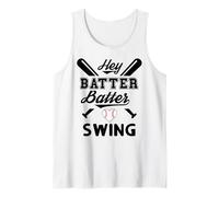 Funny Baseball Batter Batter Swing Hey Game Day Baseball Mom Débardeur