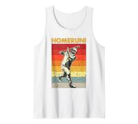 Funny Baseball Home Run Rétro Vintage Débardeur