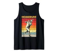 Funny Baseball Home Run Rétro Vintage Débardeur