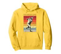 Funny Baseball Home Run Rétro Vintage Sweat à Capuche