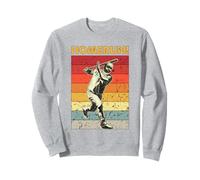 Funny Baseball Home Run Rétro Vintage Sweatshirt