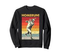 Funny Baseball Home Run Rétro Vintage Sweatshirt