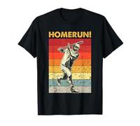 Funny Baseball Home Run Rétro Vintage T-Shirt