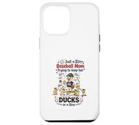 Funny Baseball Mom Baseball Mama Baseball Graphic Game Gifts Coque pour iPhone 12 Pro Max