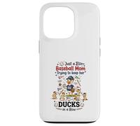 Funny Baseball Mom Baseball Mama Baseball Graphic Game Gifts Coque pour iPhone 13 Pro