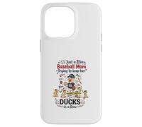 Funny Baseball Mom Baseball Mama Baseball Graphic Game Gifts Coque pour iPhone 14 Pro Max