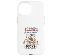 Funny Baseball Mom Baseball Mama Baseball Graphic Game Gifts Coque pour iPhone 15