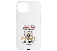 Funny Baseball Mom Baseball Mama Baseball Graphic Game Gifts Coque pour iPhone 15 Plus