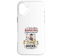 Funny Baseball Mom Baseball Mama Baseball Graphic Game Gifts Coque pour iPhone 16 Plus