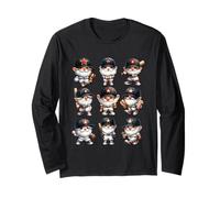 Funny Baseball Player Gnomes For Baseball Team And Coach Manche Longue