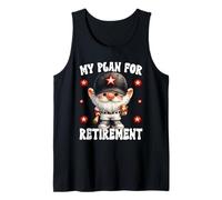 Funny Baseball Retirement Plan For Men And Retired Dad Coach Débardeur