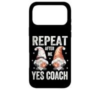 Funny Baseball Saying for Kids Coach Repeat After Me Yes Sir Coque pour iPhone 17 Pro Max