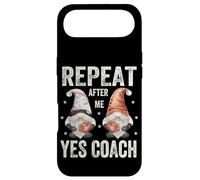 Funny Baseball Saying for Kids Coach Repeat After Me Yes Sir Coque pour iPhone Air