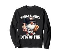 Funny Baseball Saying For Men With Gnome Baseball Grandpa Sweatshirt