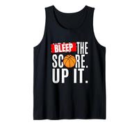 Funny Basketball Run Up The Score! Basketball Débardeur