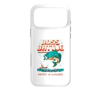 Funny Bass Fishing Boss Battle, Jeu rétro, Design Pixel Art Coque pour iPhone 17 Pro Max