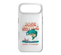 Funny Bass Fishing Boss Battle, Jeu rétro, Design Pixel Art Coque pour iPhone Air