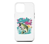 Funny Bass Fishing Graphic Largemouth Lake Angler Humor Coque pour iPhone 12 Pro Max