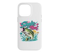 Funny Bass Fishing Graphic Largemouth Lake Angler Humor Coque pour iPhone 14 Pro Max