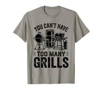 Funny BBQ You Can't Have Too Many Grills T-Shirt