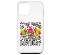 Funny Bday Gnomes for Women Did You GNOME Its My Birthday Coque pour iPhone 12/12 Pro