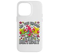 Funny Bday Gnomes for Women Did You GNOME Its My Birthday Coque pour iPhone 14 Pro Max