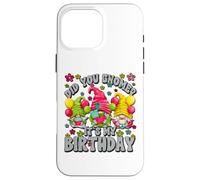 Funny Bday Gnomes for Women Did You GNOME Its My Birthday Coque pour iPhone 16 Pro Max