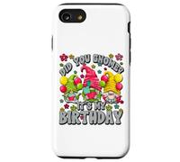 Funny Bday Gnomes for Women Did You GNOME Its My Birthday Coque pour iPhone SE (2020) / 7/8