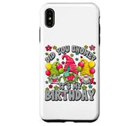 Funny Bday Gnomes for Women Did You GNOME Its My Birthday Coque pour iPhone XS Max