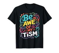 Funny Be in Awe with My Timm Support pour Enseignant d'autisme T-Shirt