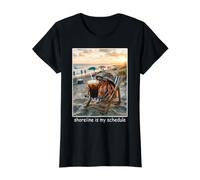 Funny Beach Crab Shoreline, C'est Mon Emploi du Temps T-Shirt Graphique avec Valeur