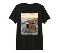 Funny Beach Crab Shoreline, C'est Mon Emploi du Temps T-Shirt Haut de Gamme