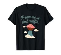 Funny Beam Me Up Muffin Pop Culture parodie T-Shirt