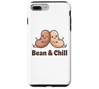 Funny Bean & Chill Powered by Beans Lover Vegan Humour Coque pour iPhone 7 Plus/8 Plus